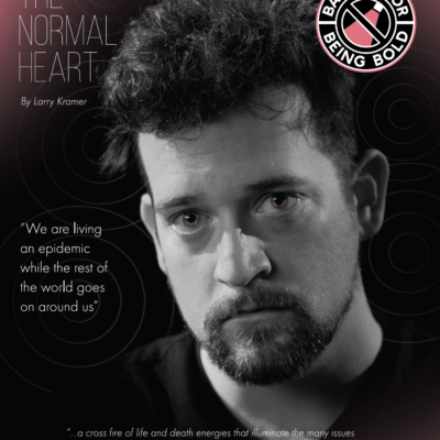 The Normal Heart promo (Black & White photo of David Cowan)